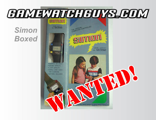 simon game watch boxed